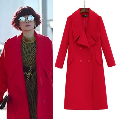 Women's loose coat coat