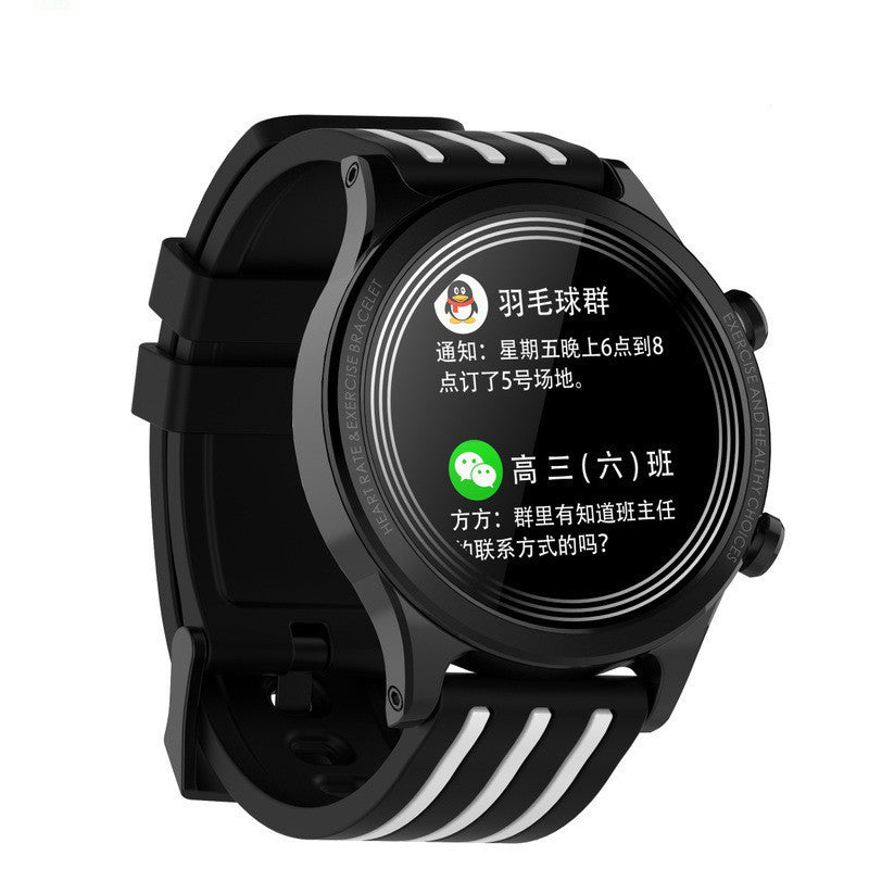 Smart Watch Disc Full Touch Zinc Alloy Weather Heart Rate