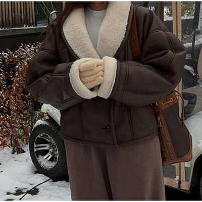 Comfortable Warm Fur Coat Coat